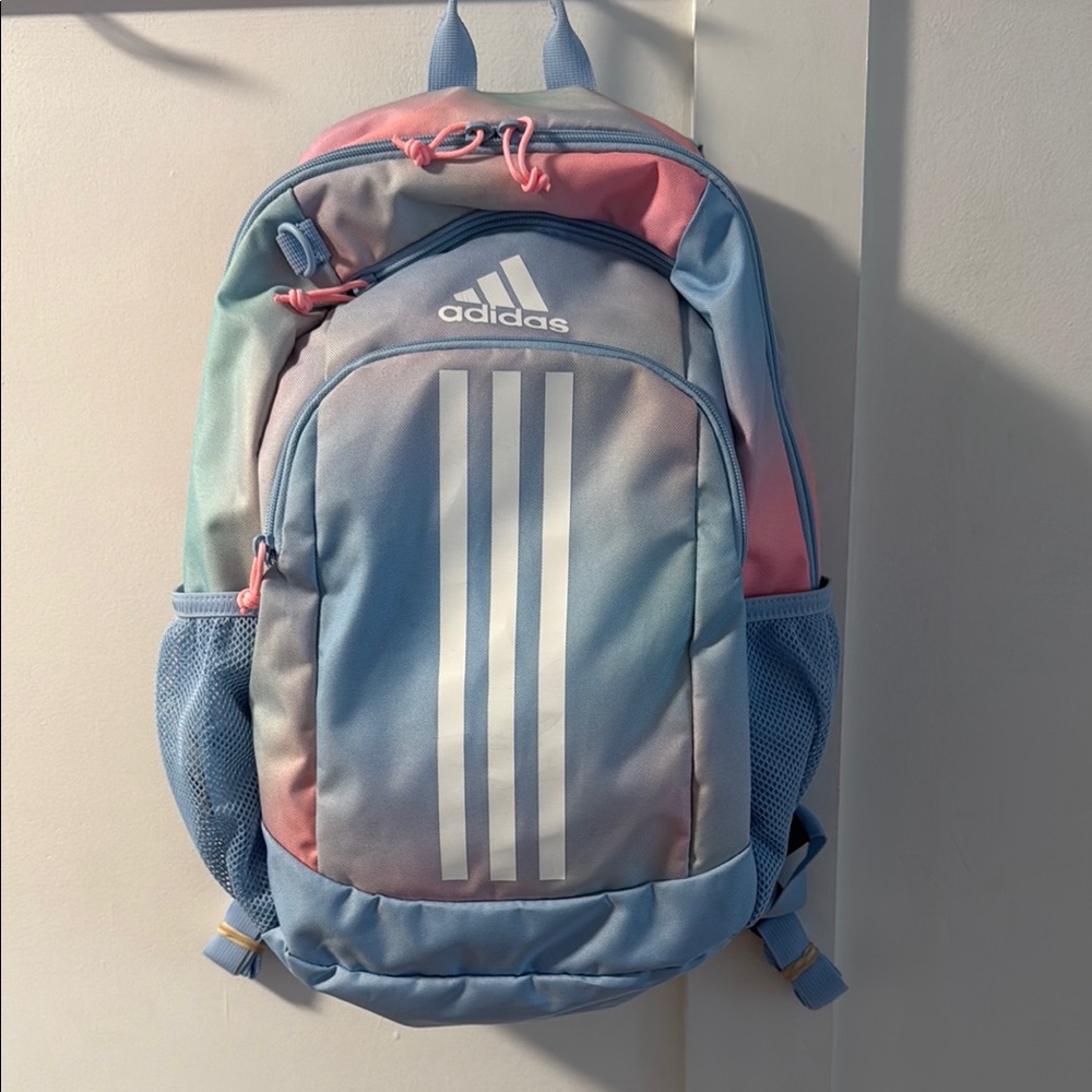 Adidas Kids Backpack - Blue and Pink